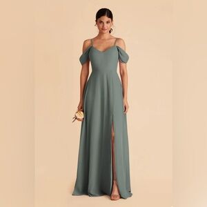Birdy Grey Devin Bridesmaid Dress in Seaglass